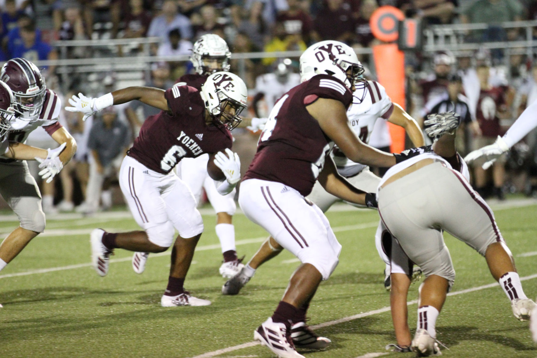 Cameron Yoe High School homecoming